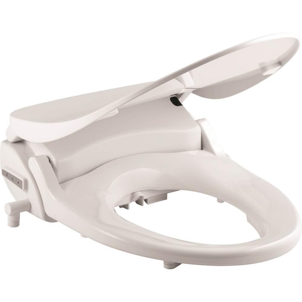 Renew PLUS Bidet Cleansing Spa Elongated Toilet Seat in White with iLumalight, Easy-Clean & Ch