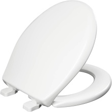 Bemis 100E2 000 - 100E2 Bemis Kennan Round Plastic Toilet Seat Featuring Stay-Tite Seat Fastening System, Whisper-Cl