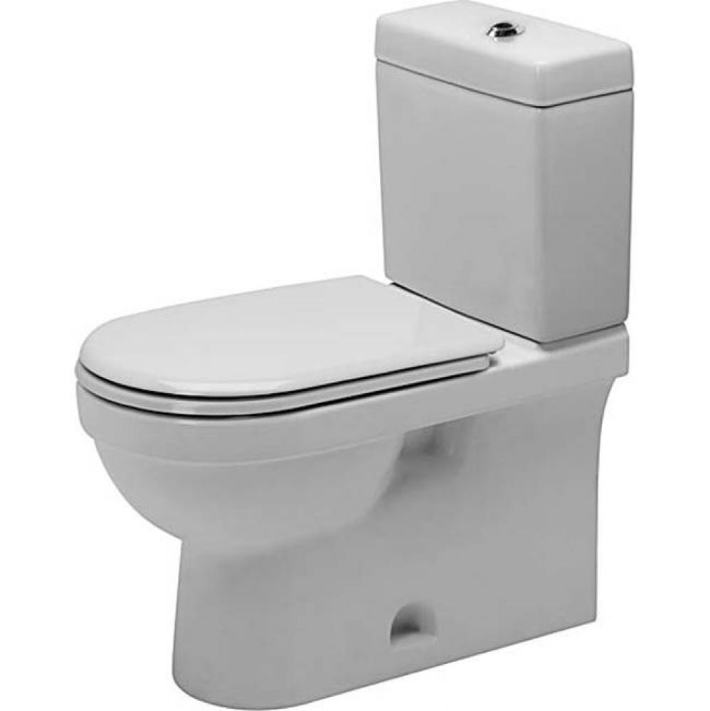 Duravit Happy D.2 Two-Piece Toilet (Tank and Bowl) White