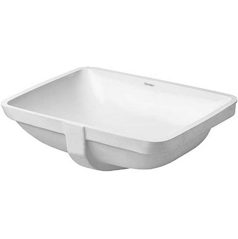 Duravit Starck 3 Drop-In Bathroom Sink  White