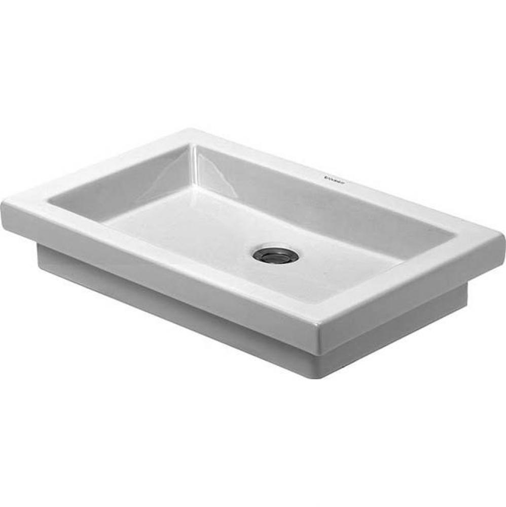 Duravit 2nd floor Above-Counter Bathroom Sink  White