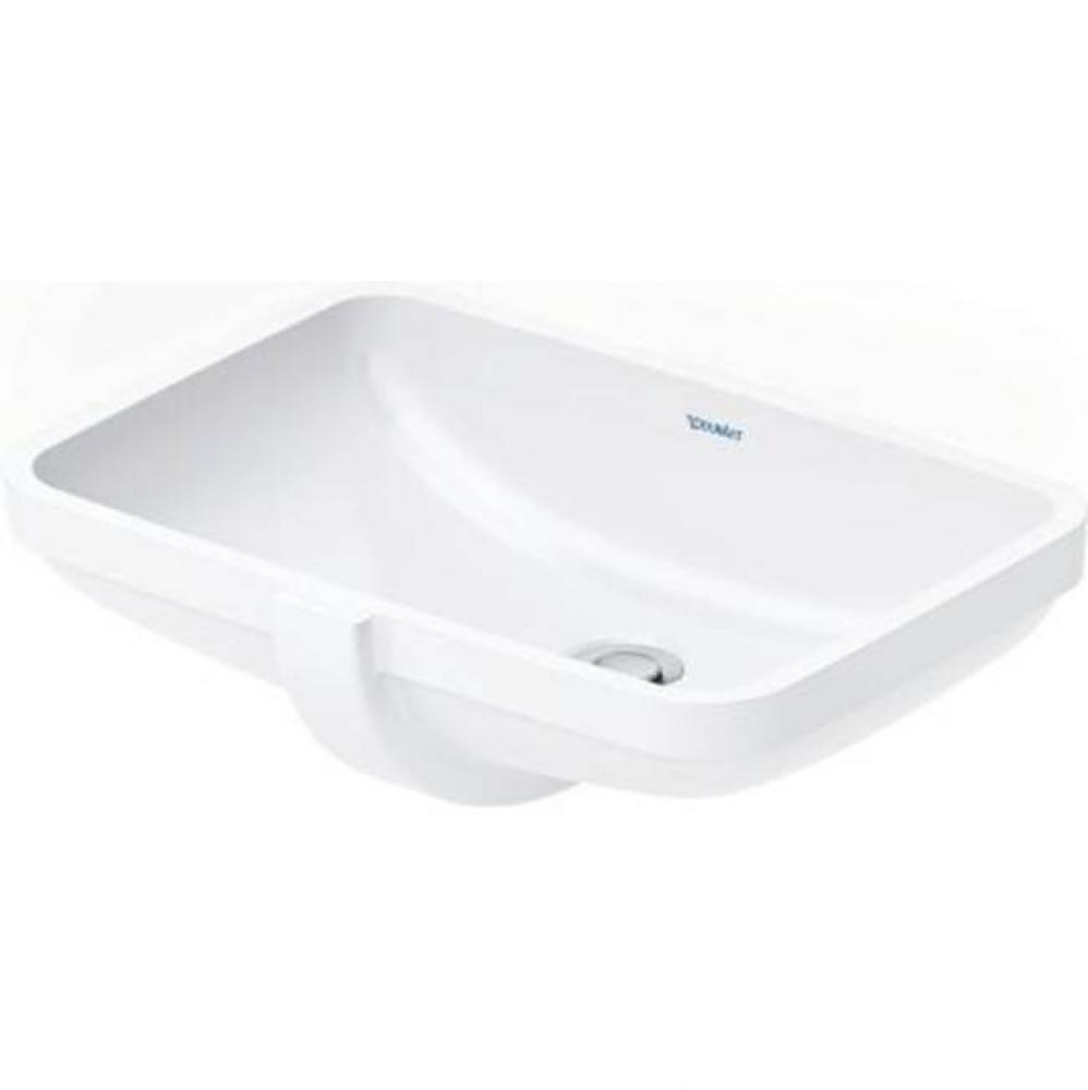 Duravit No.1 Undermount Sink, White