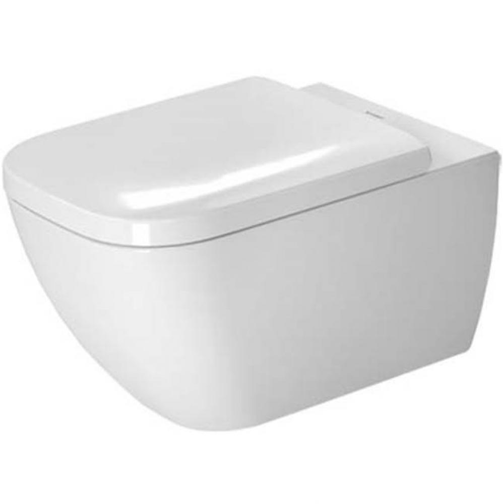 Duravit Happy D.2 Wall-Mounted Toilet White with WonderGliss