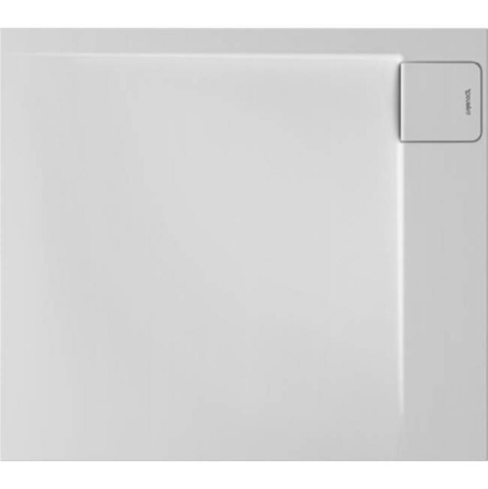 Shower tray P3 Comforts 900x800mm white,rectangle,corner