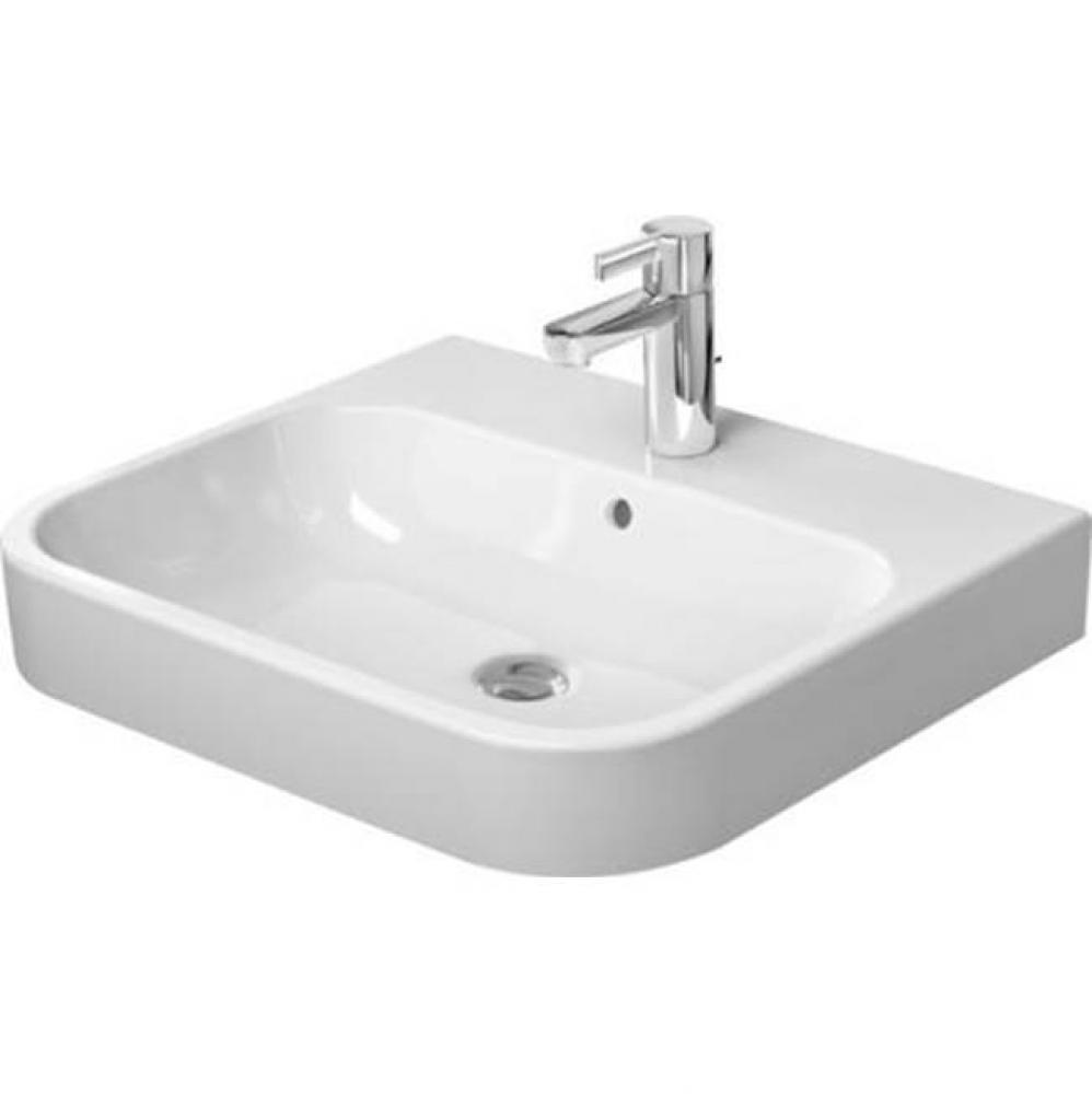 Duravit Happy D.2 Vanity Sink White with WonderGliss