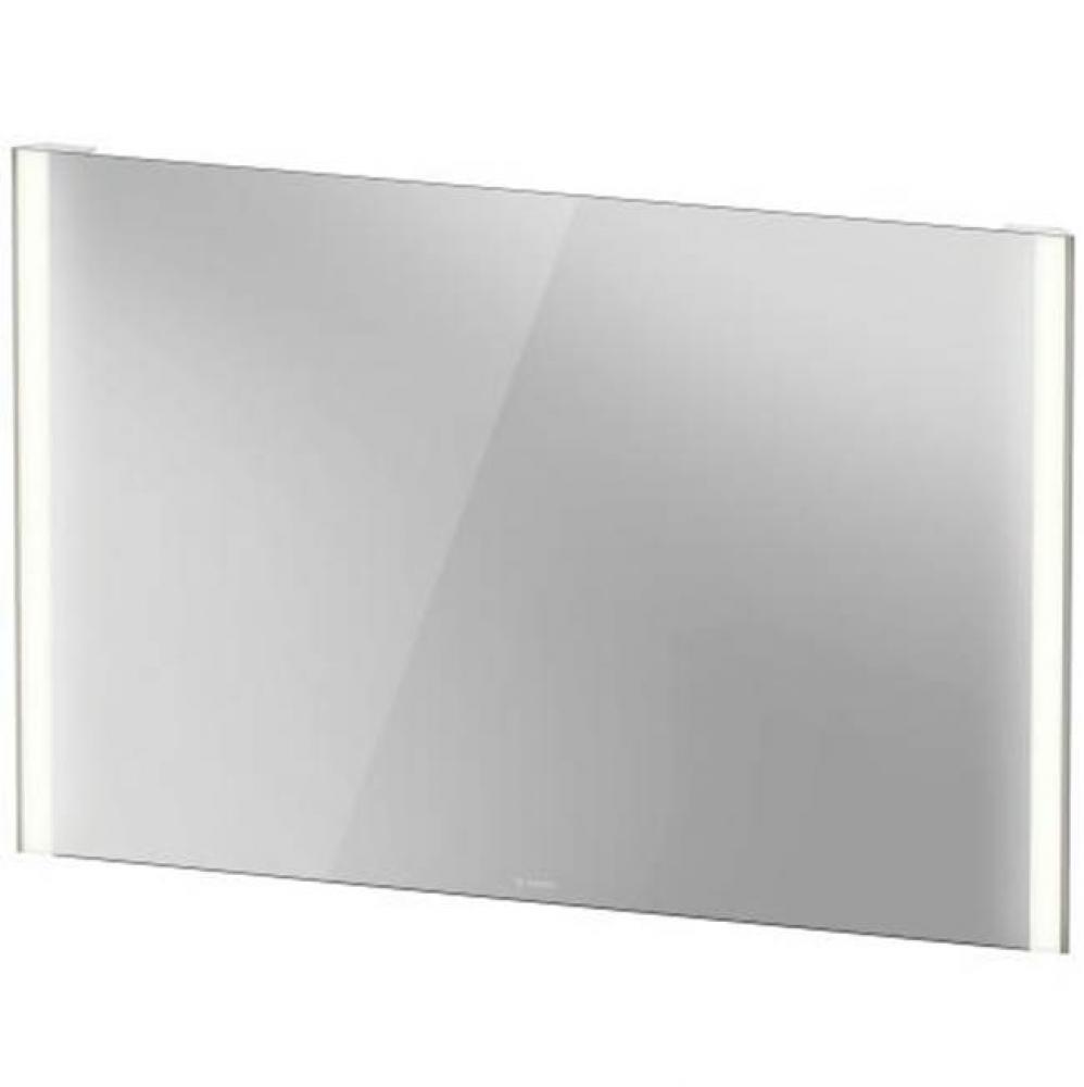 Duravit XViu Mirror with lighting  Champagne Matte