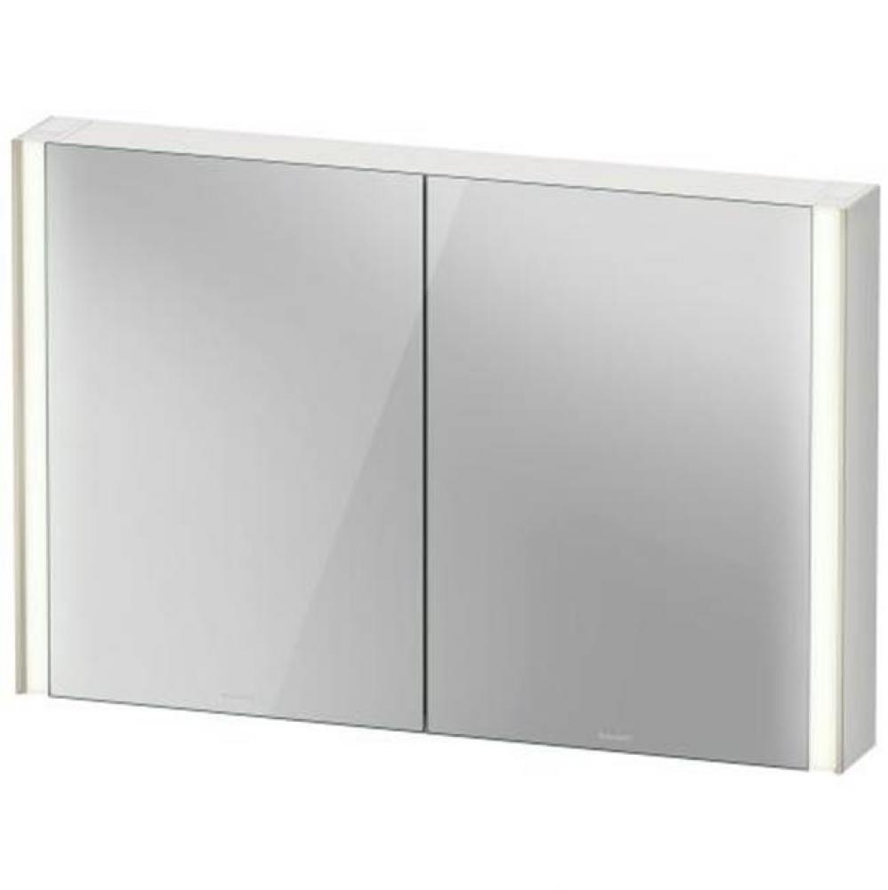 Duravit XViu Mirror Cabinet with lighting  Champagne Matte