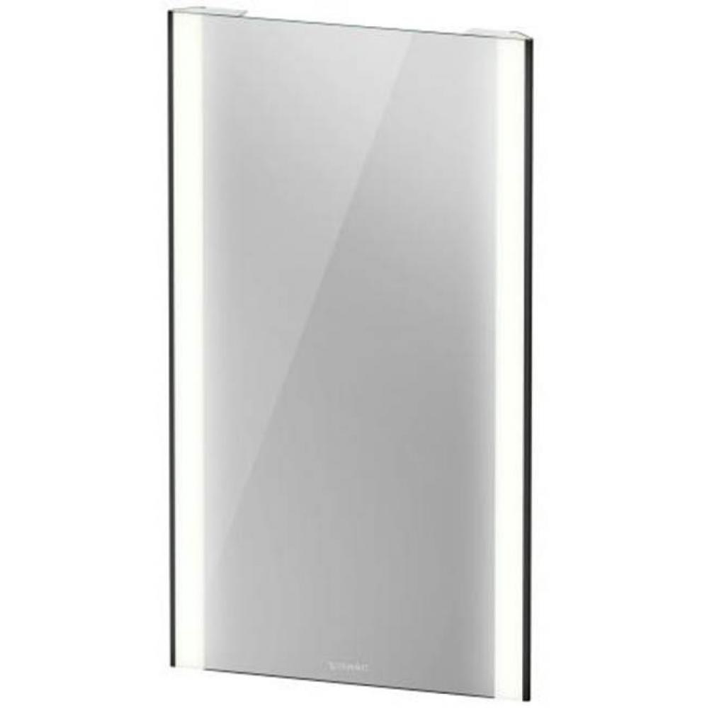 Duravit XViu Mirror with lighting  Black Matte