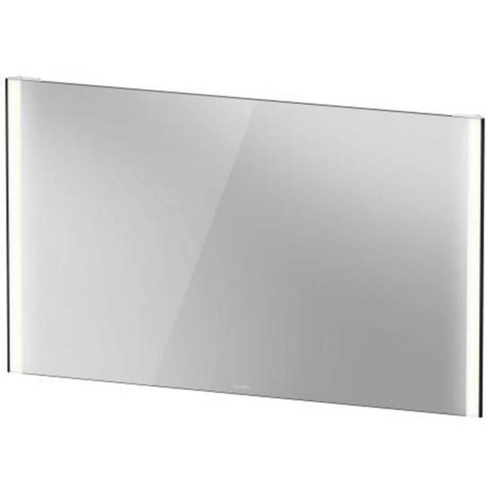 Duravit XViu Mirror with lighting  Black Matte