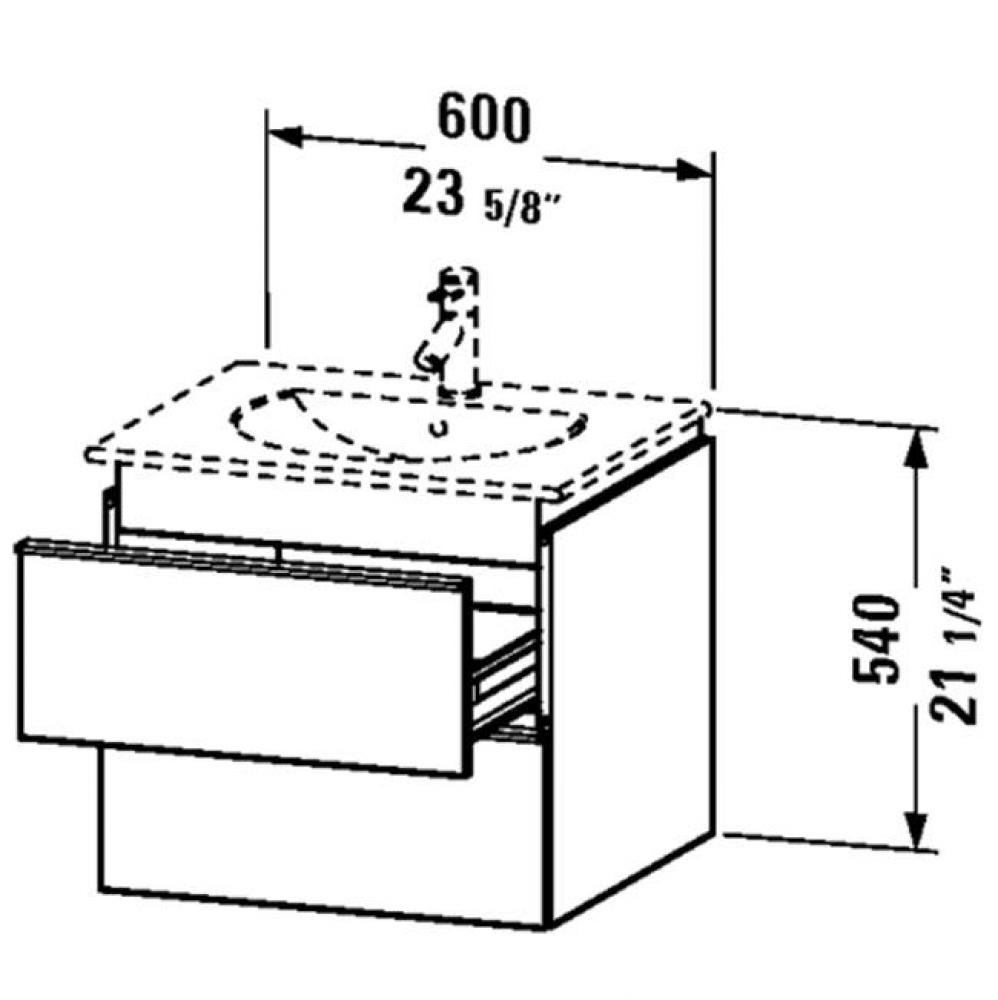 DN Vanity unit 520x600 European