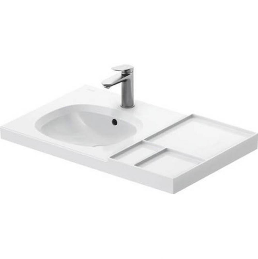 Duravit Aurena Wall Mounted Sink White High Gloss