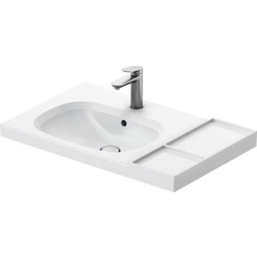 Duravit Aurena Wall Mounted Sink White High Gloss