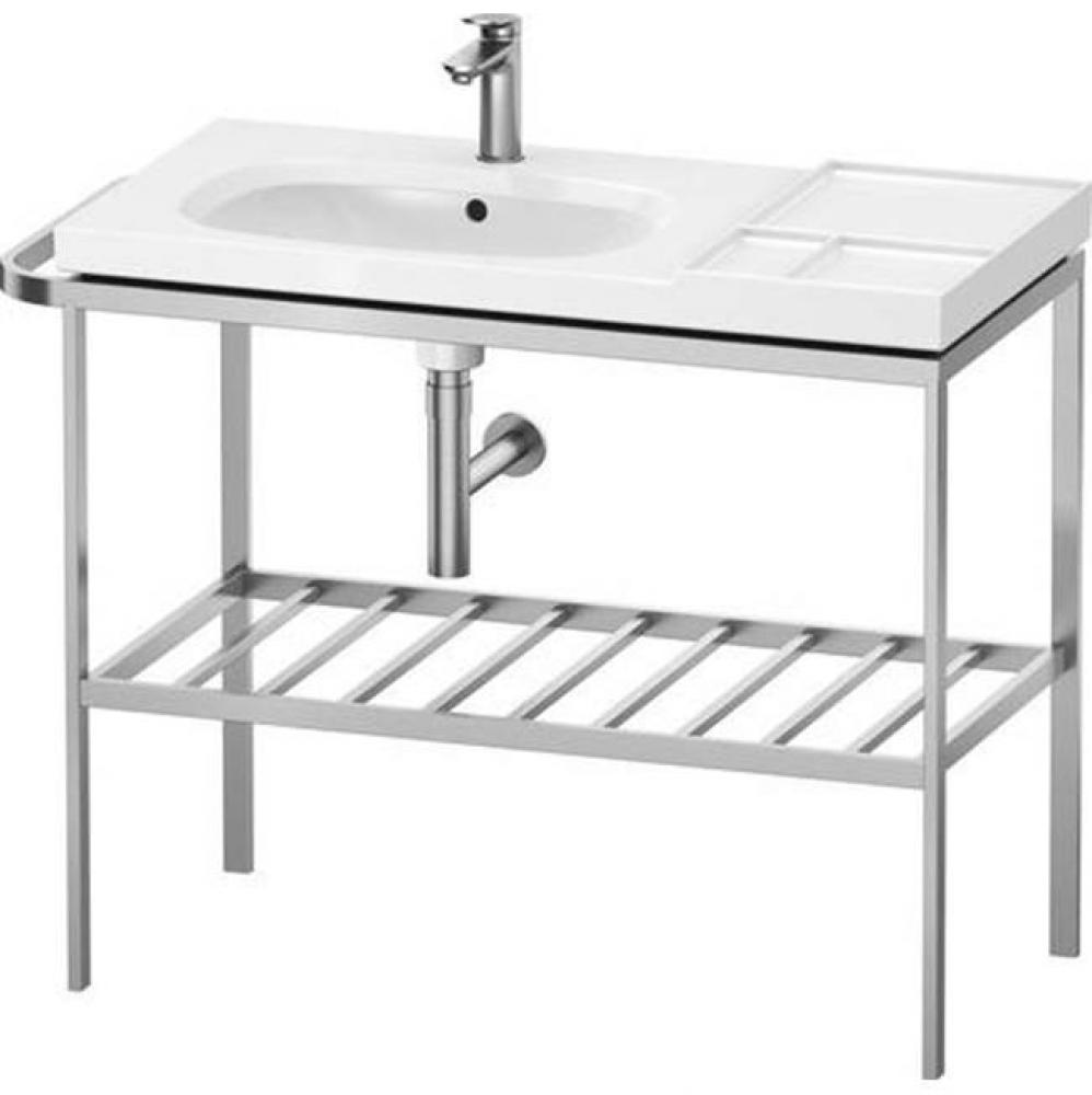 Duravit Aurena Console Brushed Stainless Steel