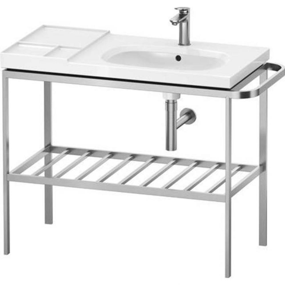 Duravit Aurena Console Brushed Stainless Steel