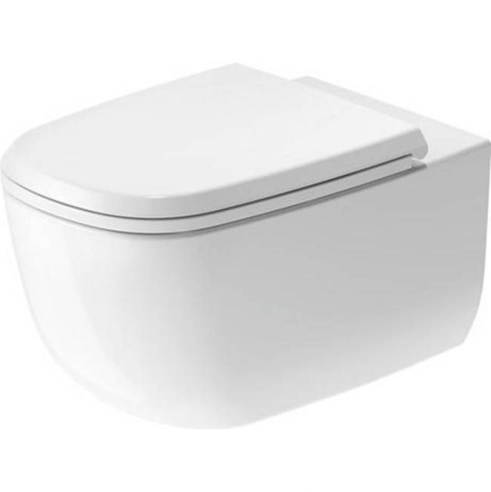 Duravit Aurena Wall Mounted Toilet White High Gloss