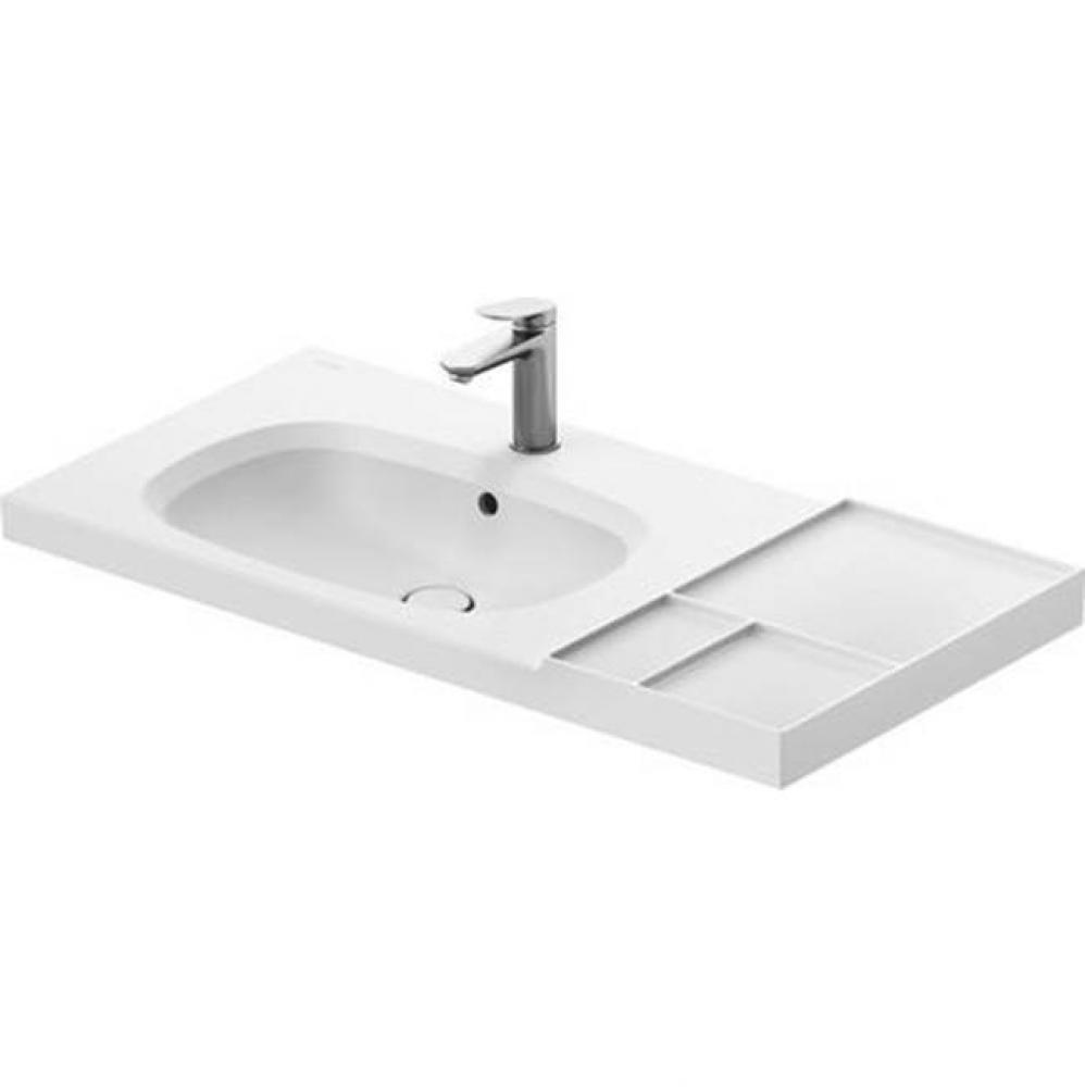 Duravit Aurena Wall Mounted Sink White High Gloss