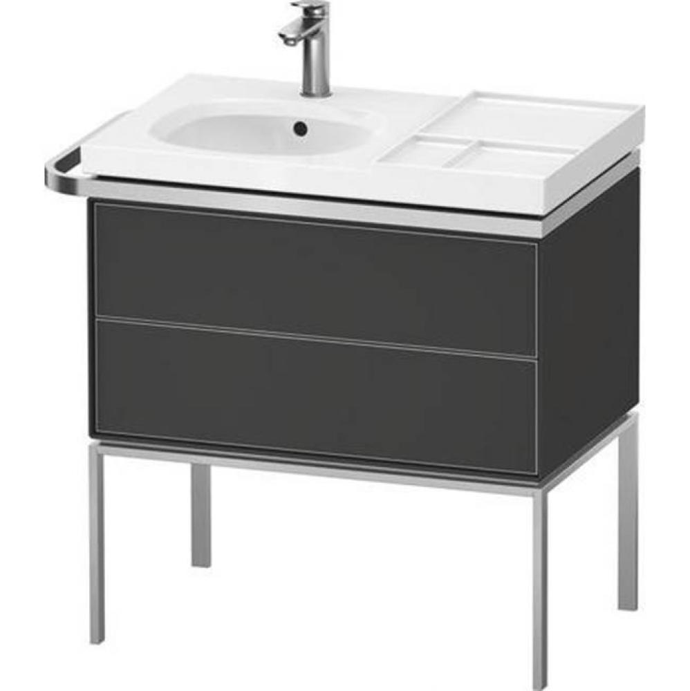 Duravit Aurena Vanity Cabinet Graphite Satin Matte