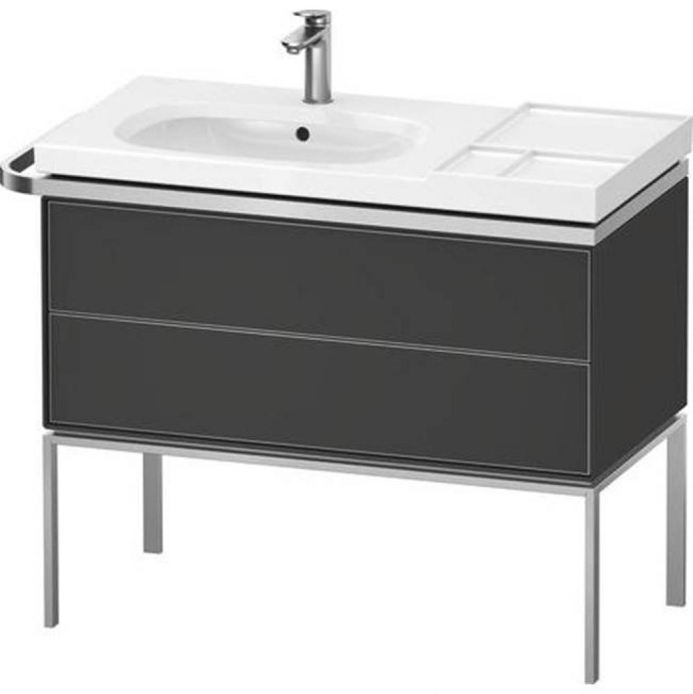 Duravit Aurena Vanity Cabinet Graphite Satin Matte