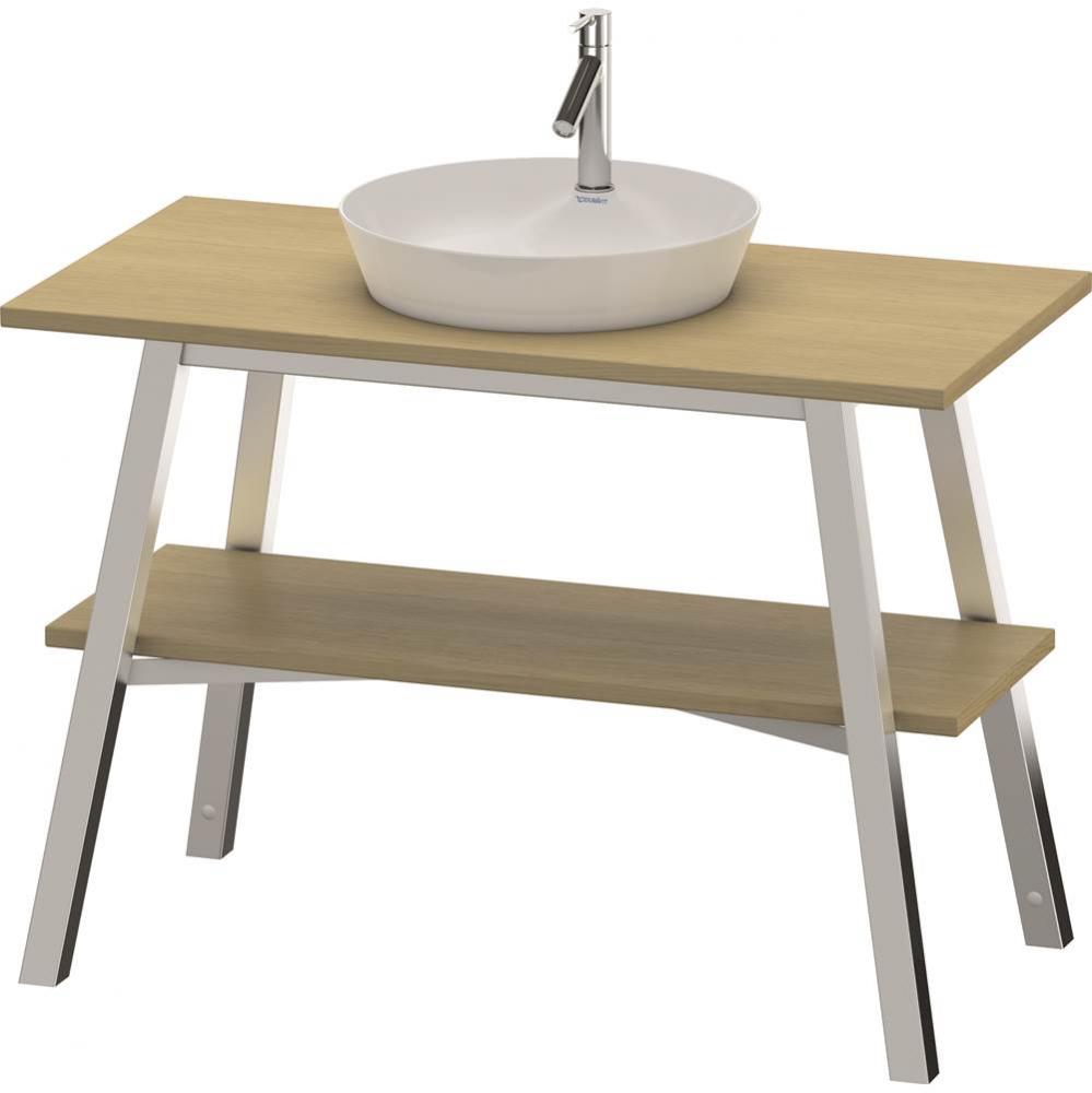 Duravit Cape Cod Floorstanding Solid Wood Console White Beech