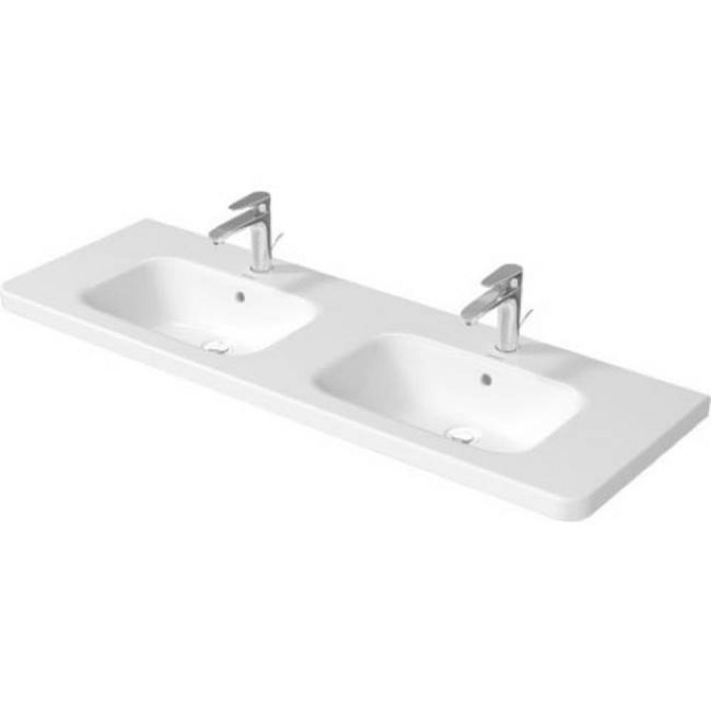 Duravit DuraStyle Double Bathroom Sink  White