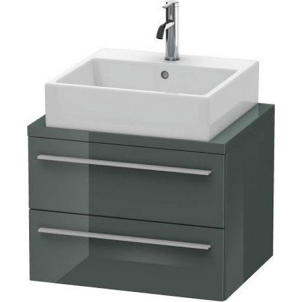 Duravit X-Large Vanity Unit for Console  Dolomiti Gray High Gloss