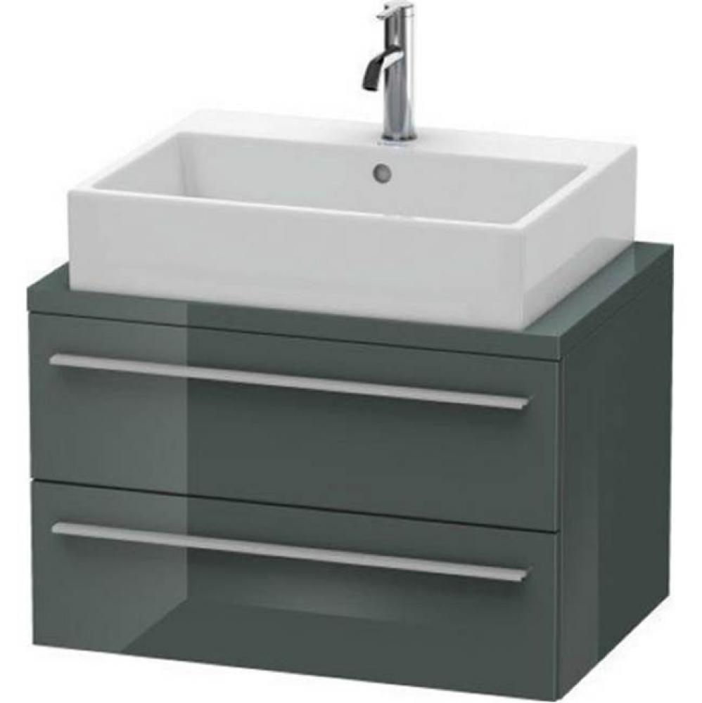 Duravit X-Large Vanity Unit for Console  Dolomiti Gray High Gloss