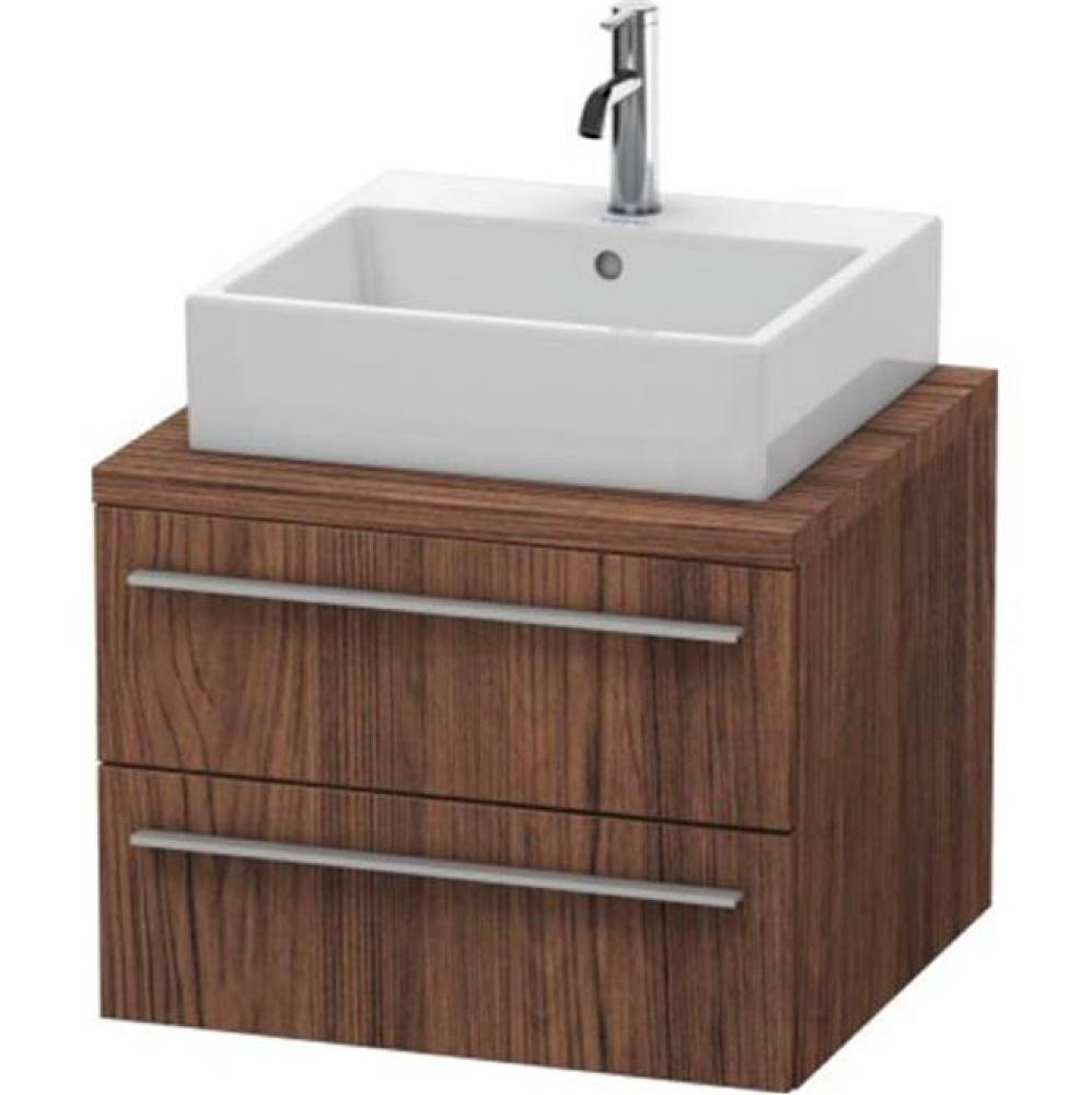 Duravit X-Large Vanity Unit for Console  Dark Walnut