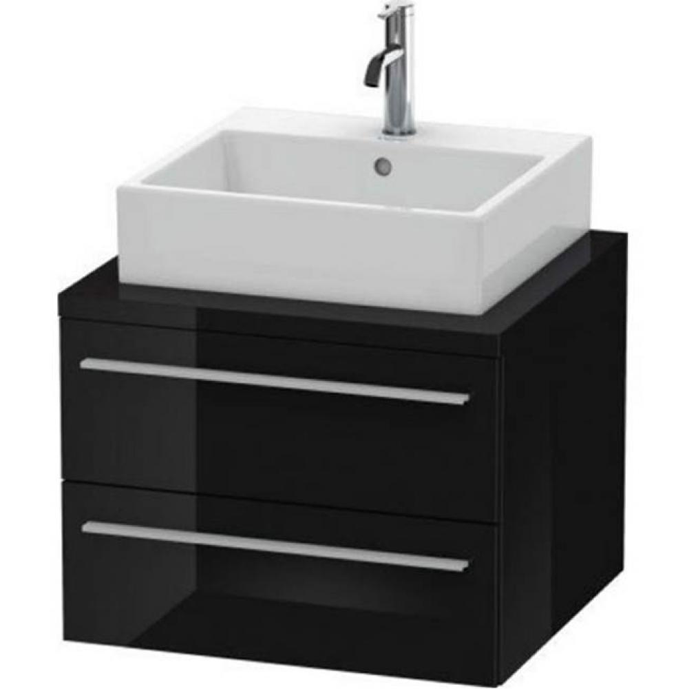 Duravit X-Large Vanity Unit for Console  Black High Gloss