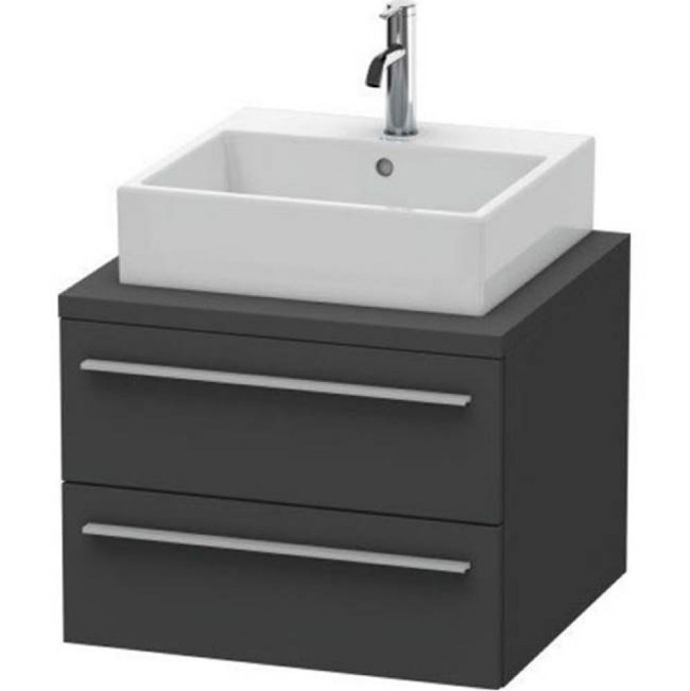 Duravit X-Large Vanity Unit for Console  Graphite Matte