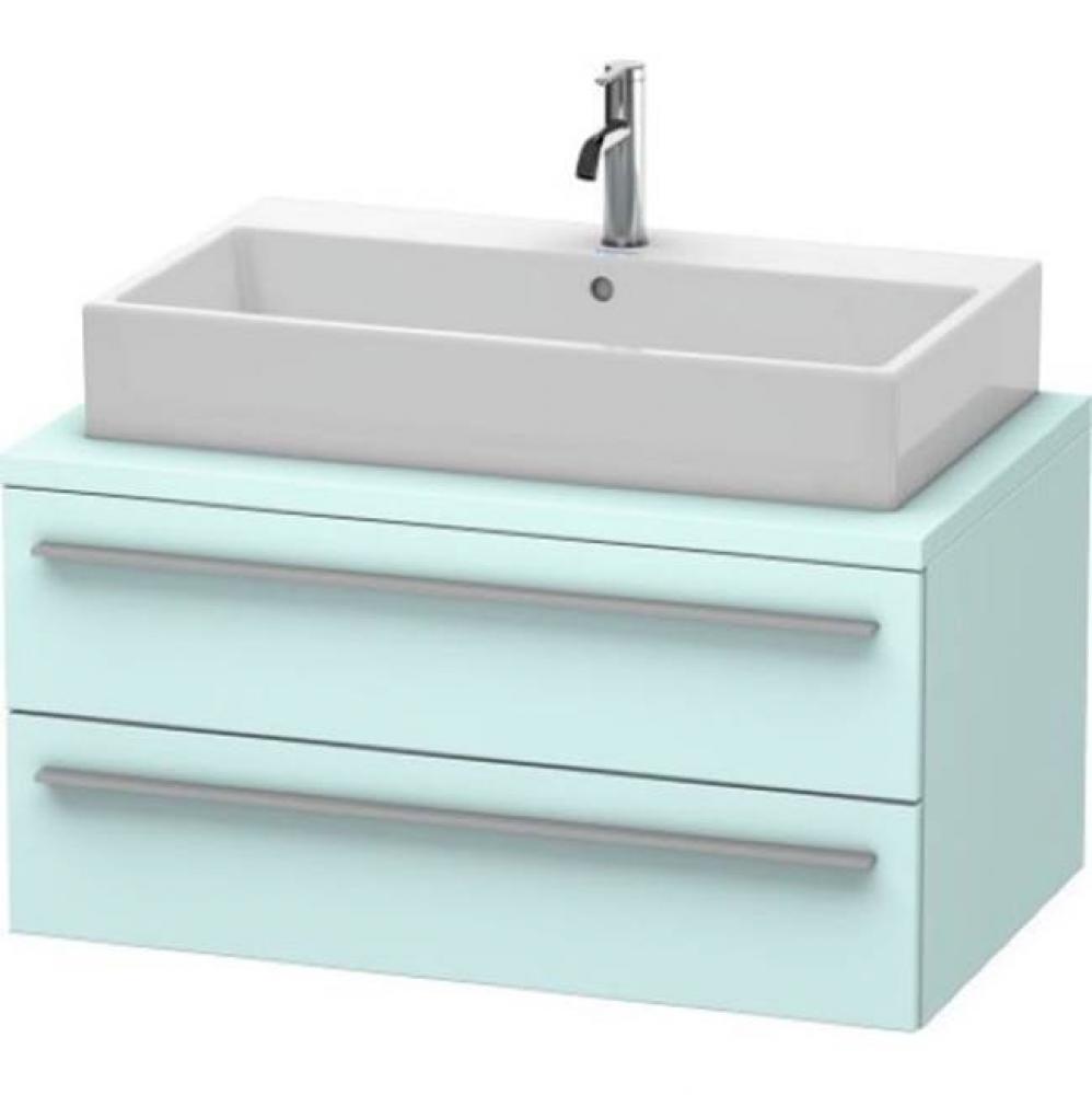 Duravit X-Large Vanity Unit for Console  Light Blue Matte