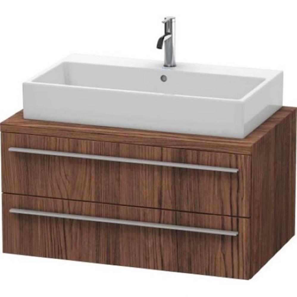 Duravit X-Large Vanity Unit for Console  Dark Walnut