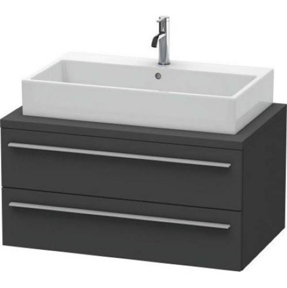 Duravit X-Large Vanity Unit for Console  Graphite Matte