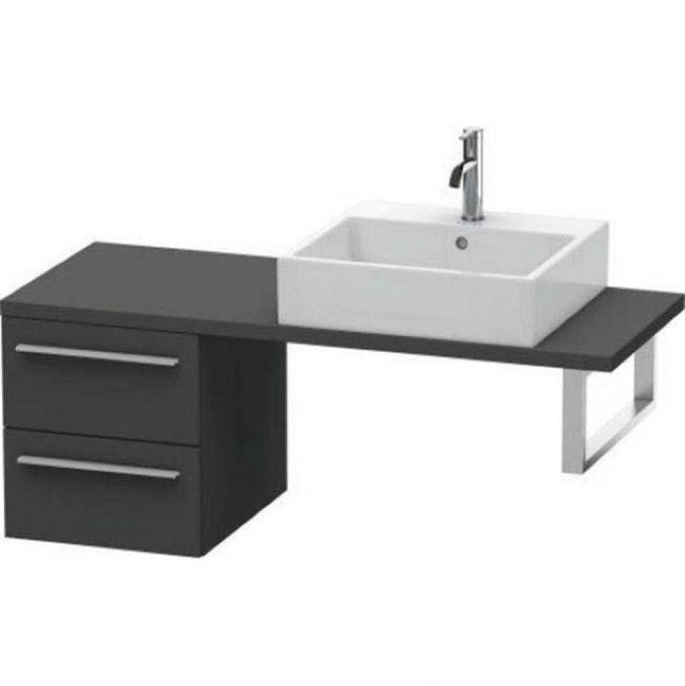 Duravit X-Large Vanity Unit for Console  Graphite Matte