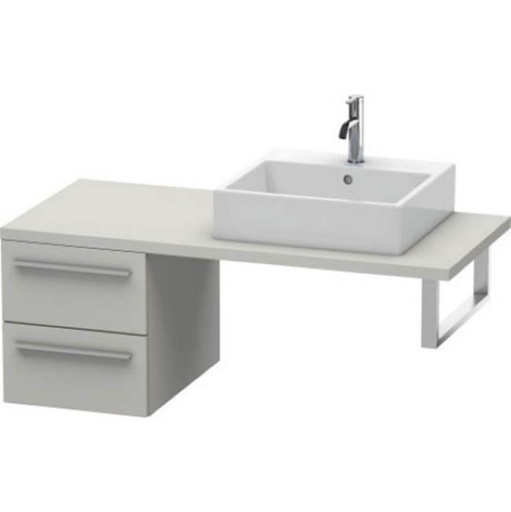 Duravit X-Large Vanity Unit for Console  Concrete Gray Matte