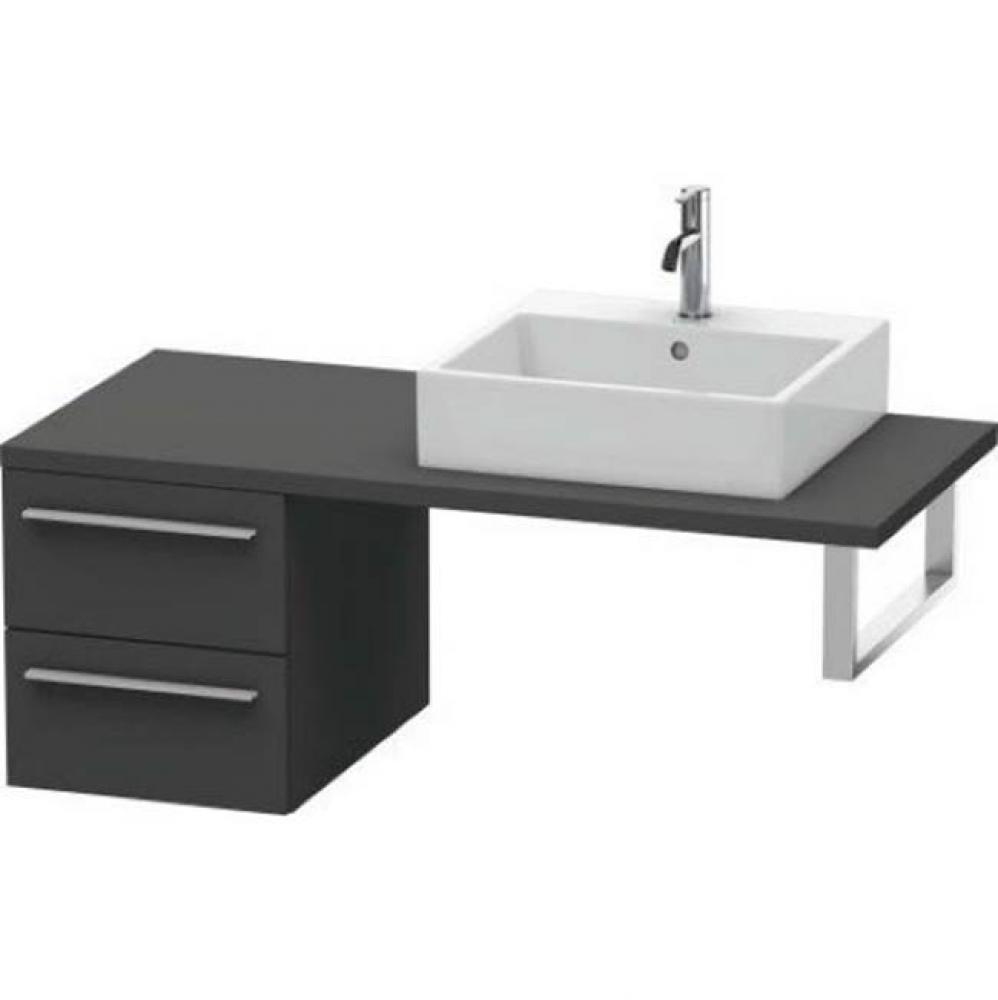 Duravit X-Large Vanity Unit for Console  Graphite Matte