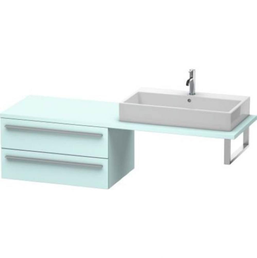 Duravit X-Large Vanity Unit for Console  Light Blue Matte