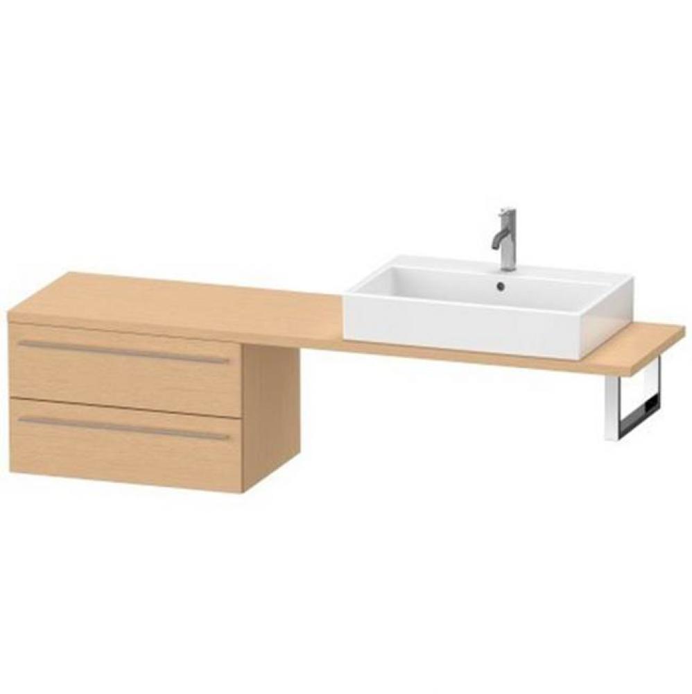 Duravit X-Large Vanity Unit for Console  Brushed Oak