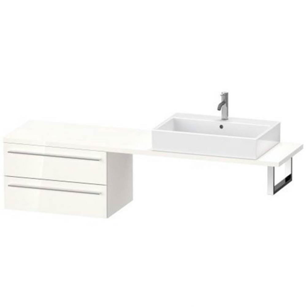 Duravit X-Large Vanity Unit for Console  White High Gloss