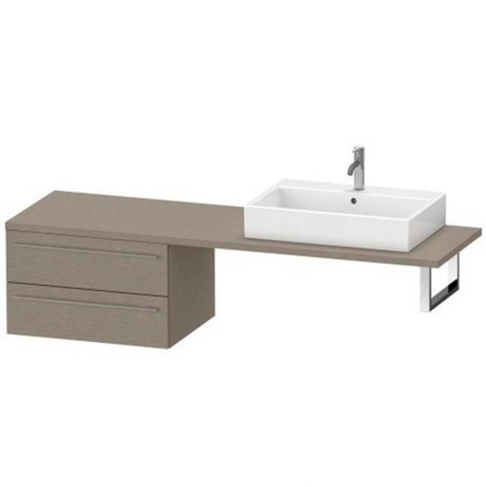 Duravit X-Large Vanity Unit for Console  Oak Cashmere