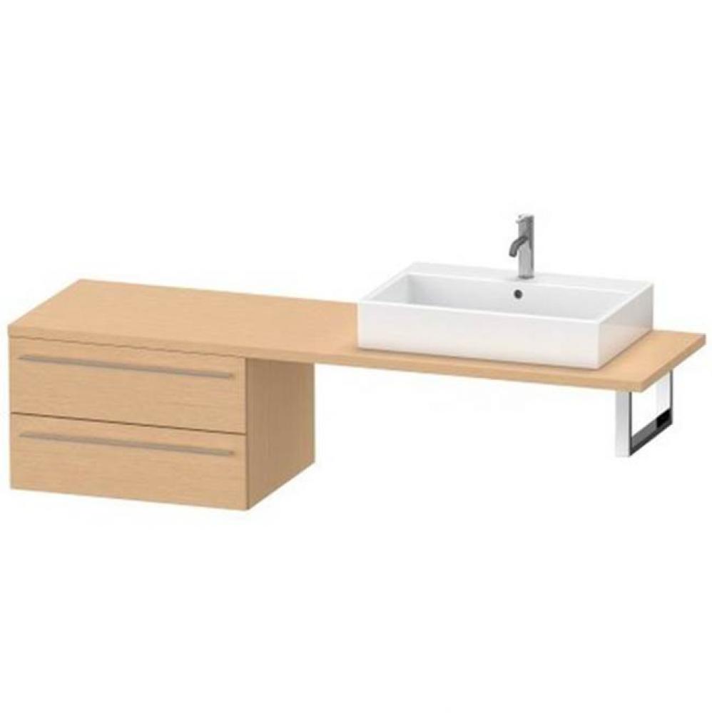 Duravit X-Large Vanity Unit for Console  Brushed Oak