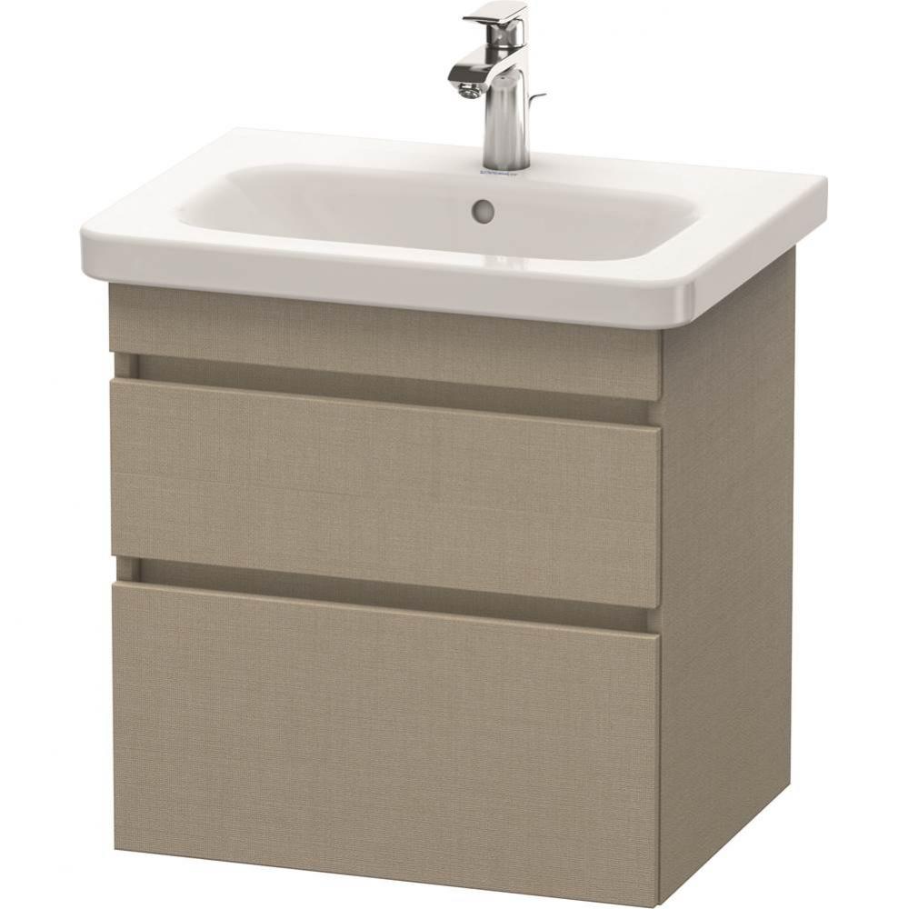 Duravit DuraStyle Two Drawer Wall-Mount Vanity Unit Linen