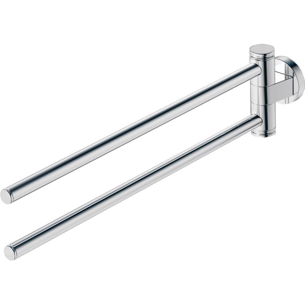 D-Code Towel Rail Chrome