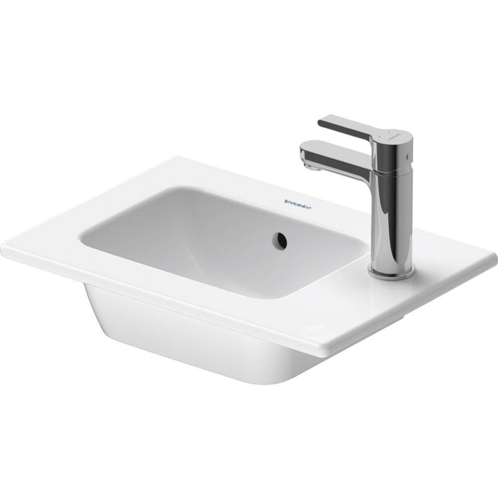 ME by Starck Small Handrinse Sink White with WonderGliss