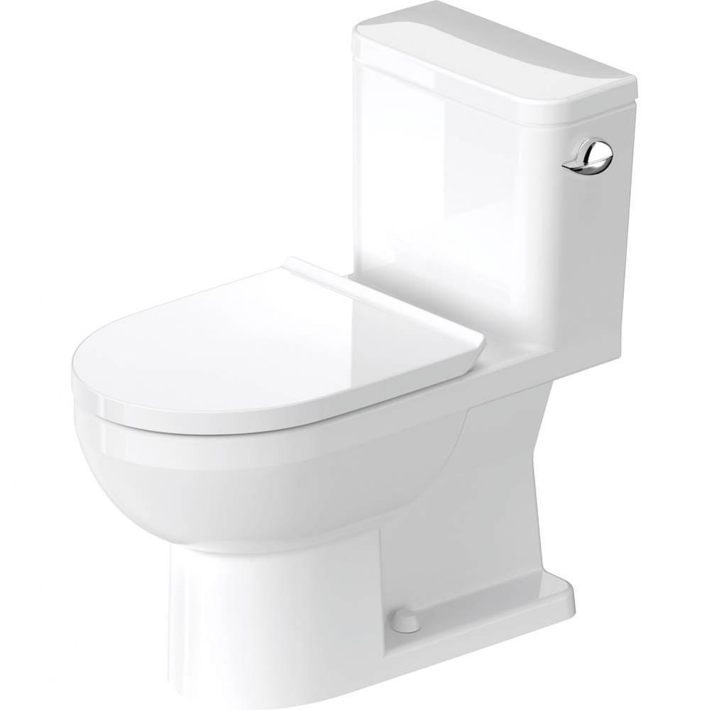 No.1 One-Piece Toilet Kit White with Seat