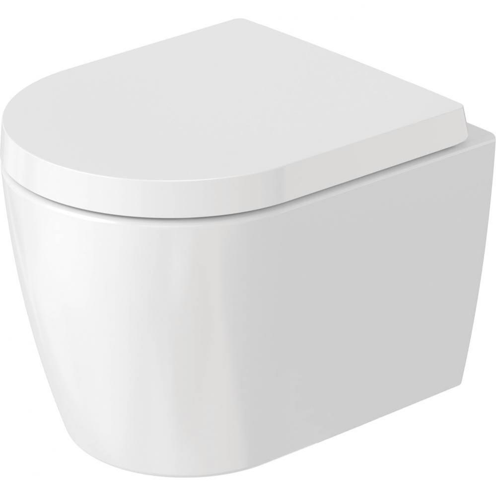 ME by Starck Wall-Mounted Toilet White with WonderGliss