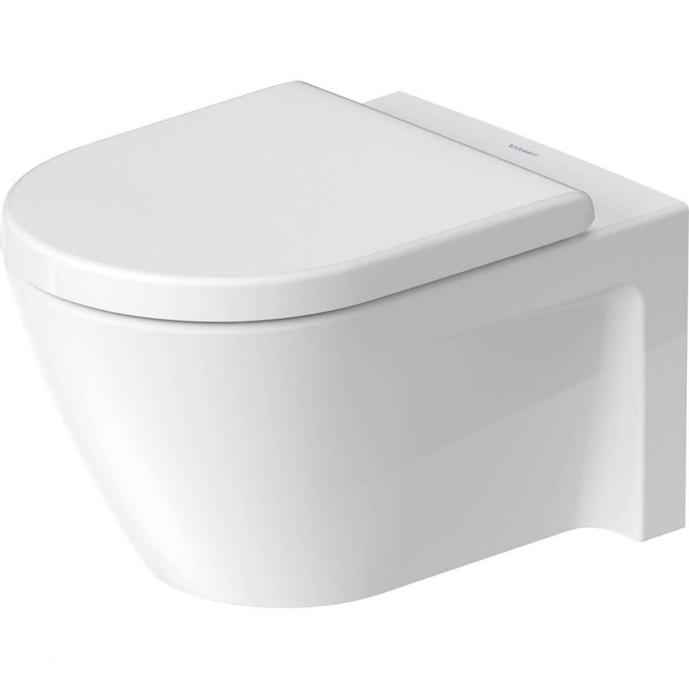 Starck 2 Wall-Mounted Toilet White with WonderGliss