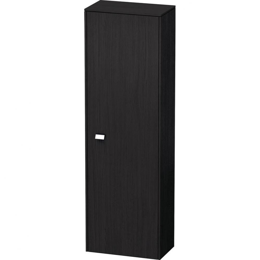 Brioso Semi-Tall Cabinet Oak Black