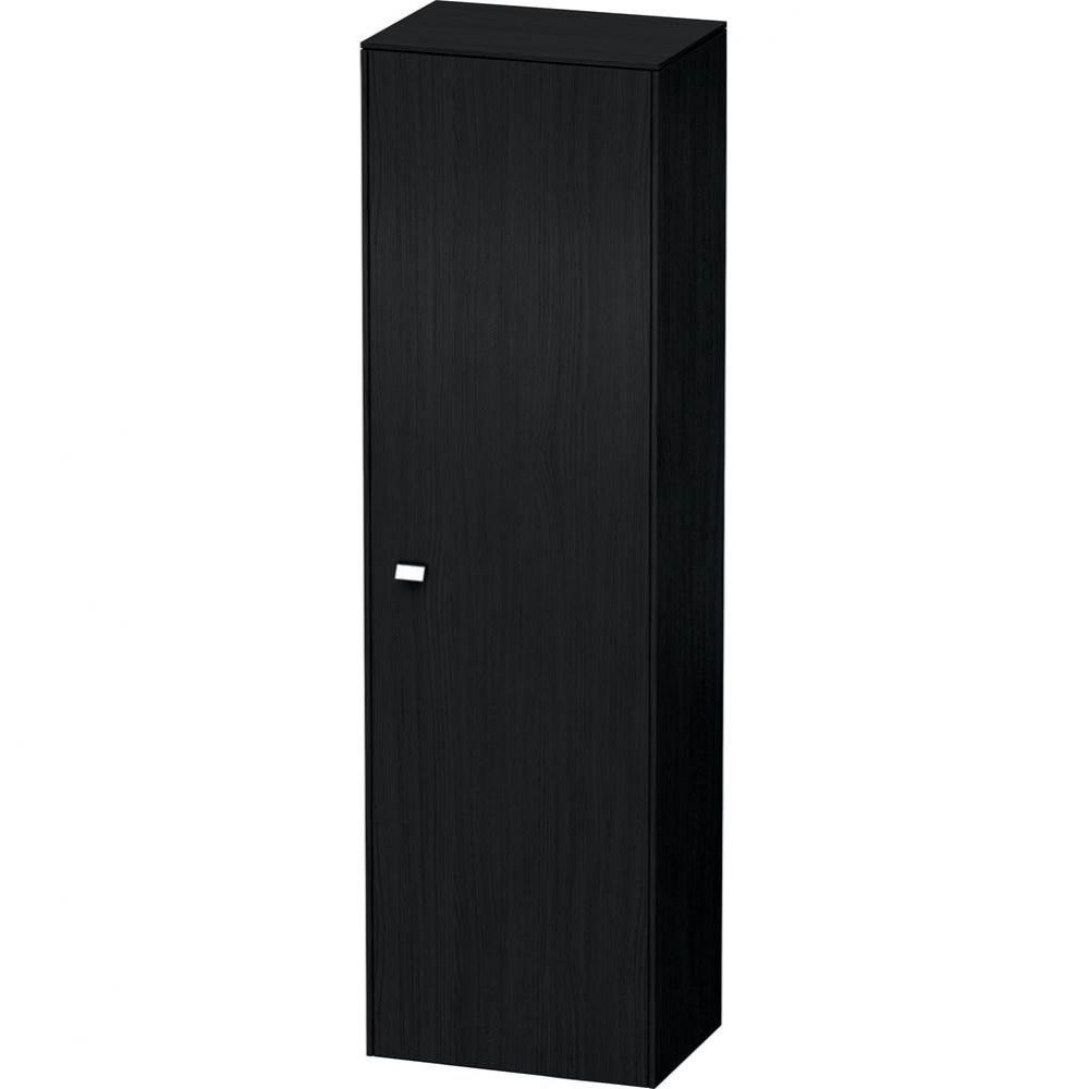 Brioso Tall Cabinet Oak Black