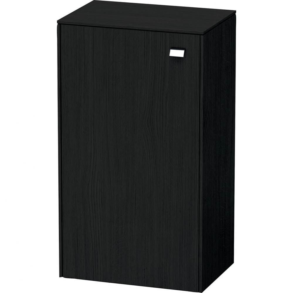 Brioso Semi-Tall Cabinet Oak Black