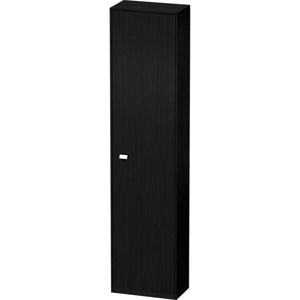 Brioso Tall Cabinet Oak Black